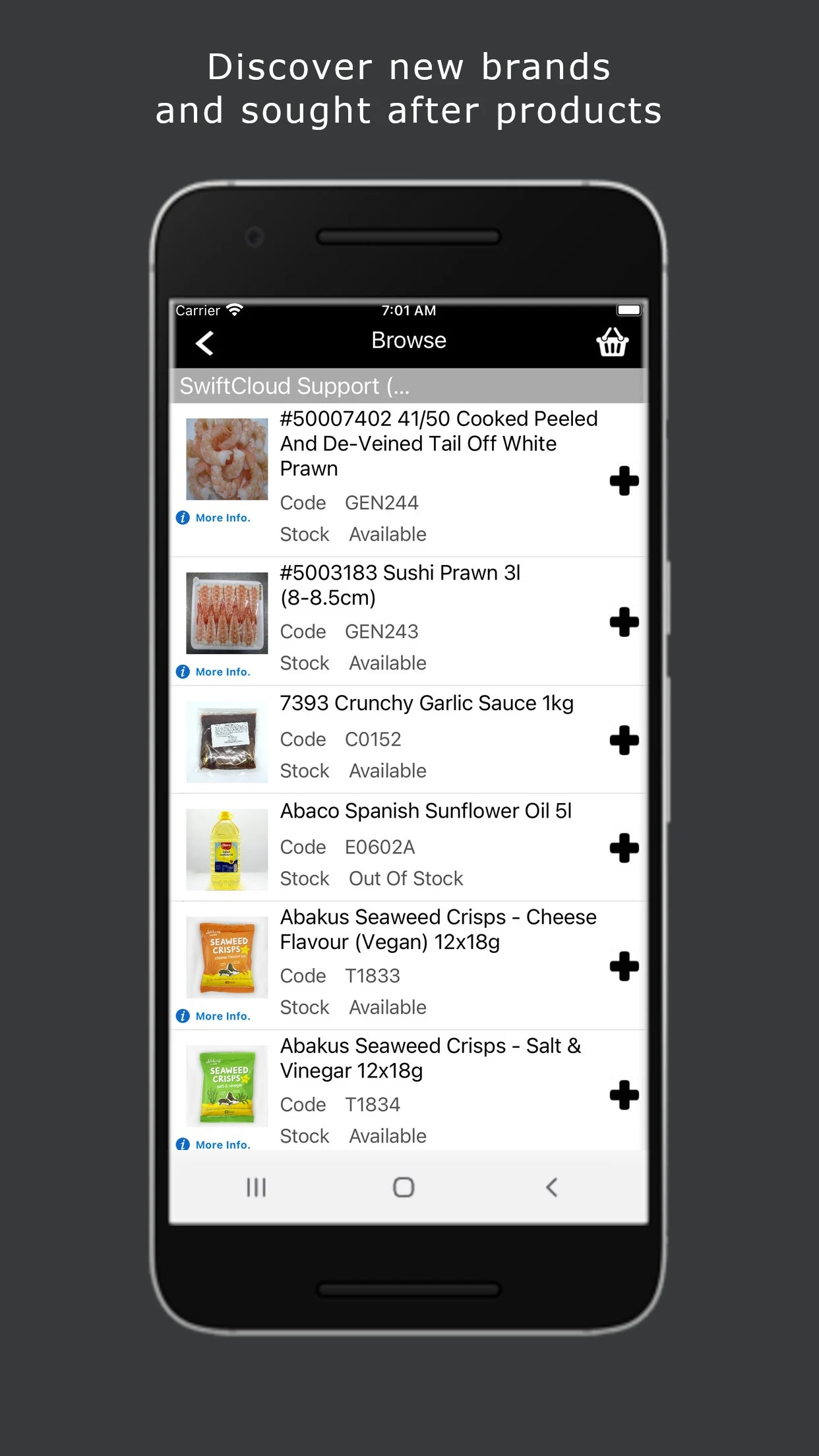 Tazaki Foods screenshot